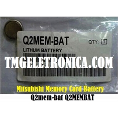 Q2MEM-BAT - Mitsubishi MELSEC Q series Q2MEM-bat, Q2MEMBAT, Battery for Memory Card , High Temperature, Q2MEM-BAT  PLC - Q2MEM-BAT MELSEC Q series - Mitsubishi, High Temperature
